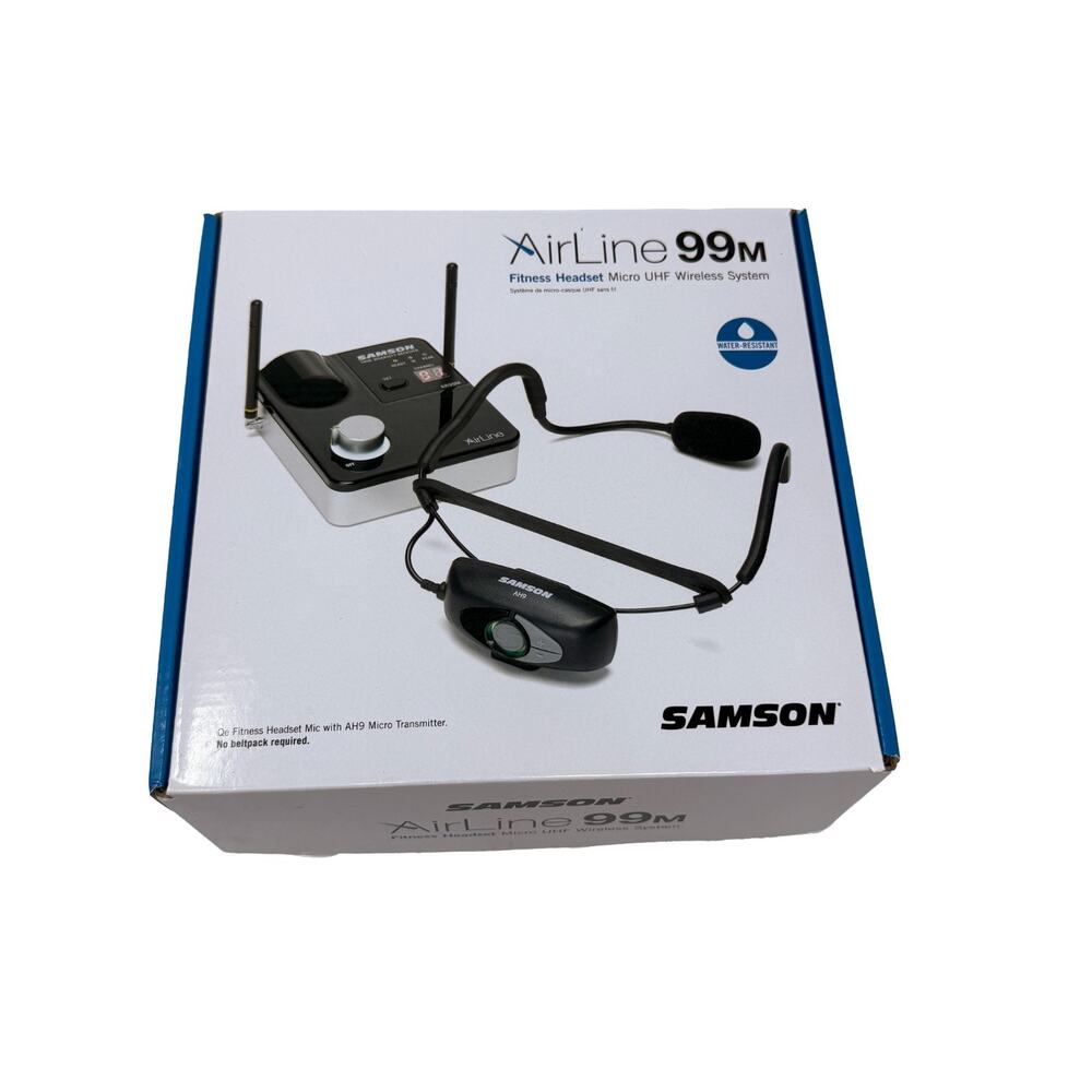 Samson AirLine 99m AH9 Wireless Fitness Headset System - K Band